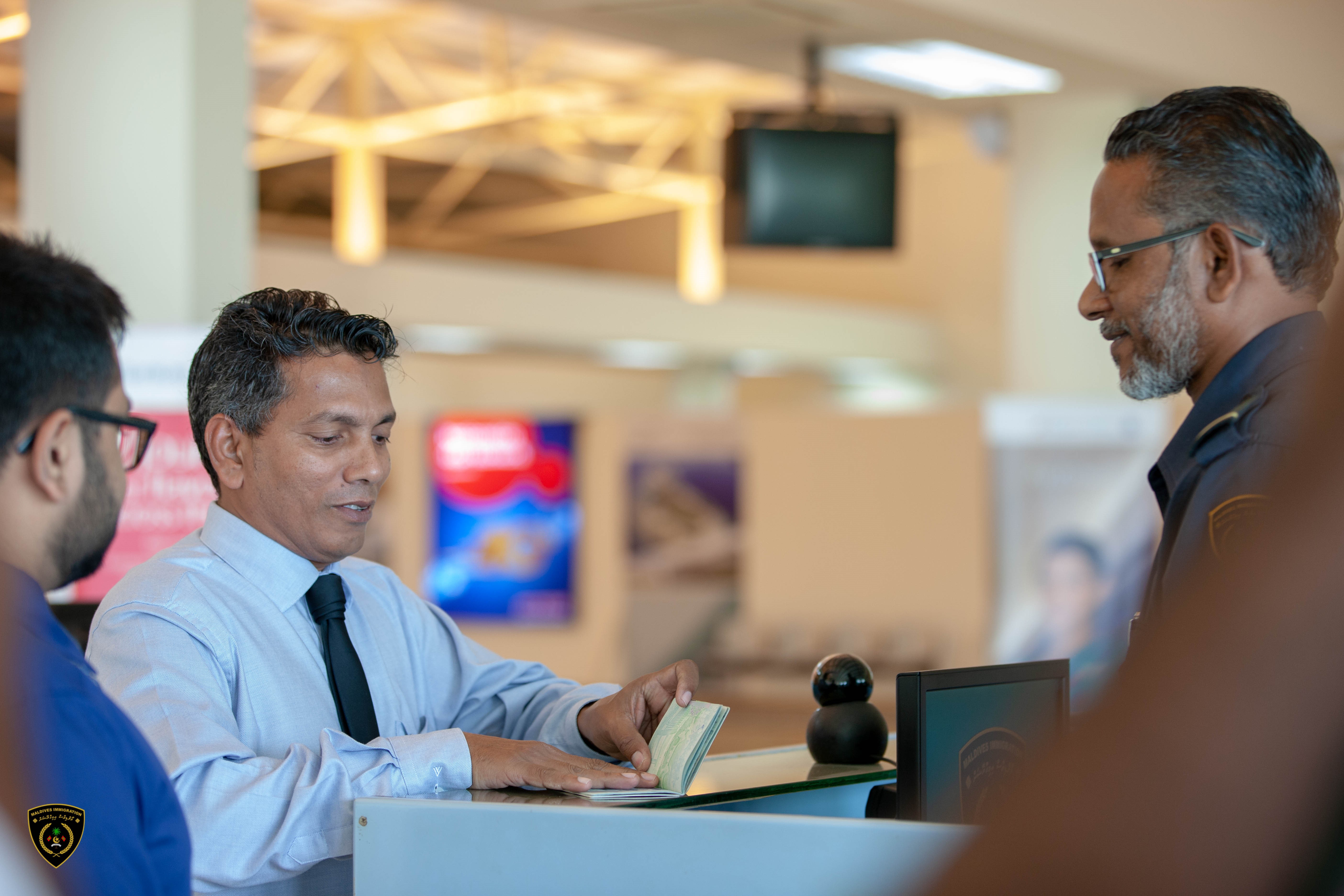 Mayor Abdulla Sadiq inaugurates the Business Visa service in Addu City