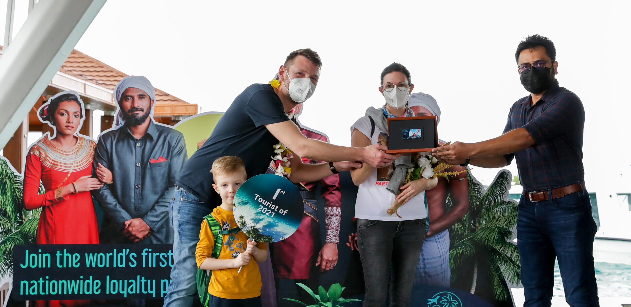 Maldives Border Miles commences with the first tourist of 2021