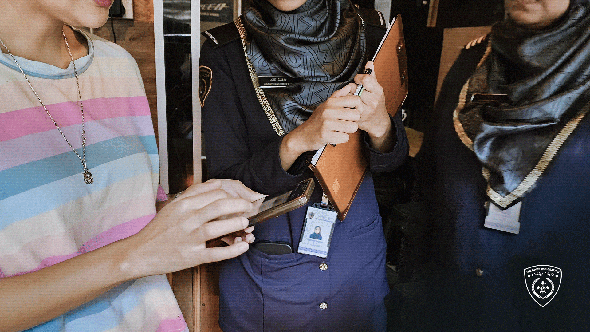 Historic Milestone: The first-ever raid operation led by our female officers.