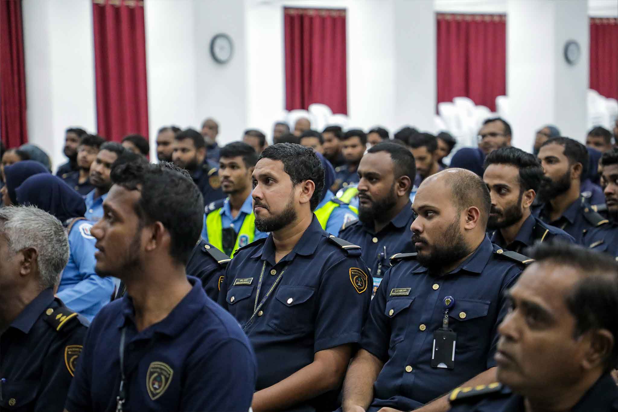 A mass inspection was carried out in Hulhumale' on September 29, 2024, targeting illegal expatriates.